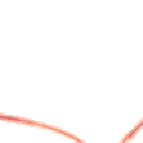 Night-time road noise heatmap for HP19 0UH