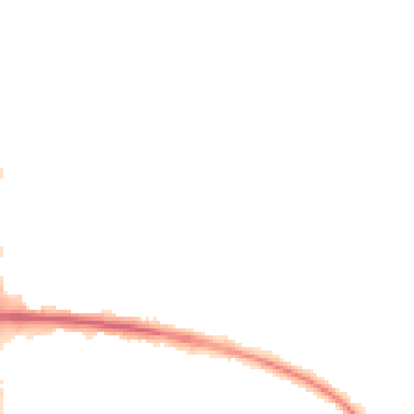 Night-time road noise heatmap for HP19 0WU