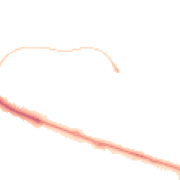 Night-time road noise heatmap for HP19 9DL