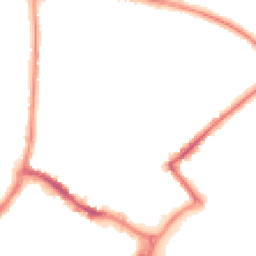 Night-time road noise heatmap for HP20 1BG