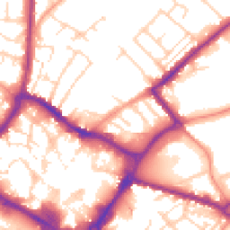 Daytime road noise heatmap for HP20 1BT
