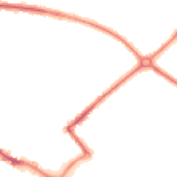 Night-time road noise heatmap for HP20 1HQ