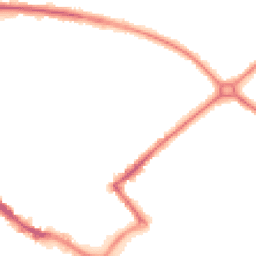 Night-time road noise heatmap for HP20 1HZ