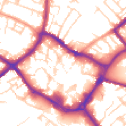Daytime road noise heatmap for HP20 2GN