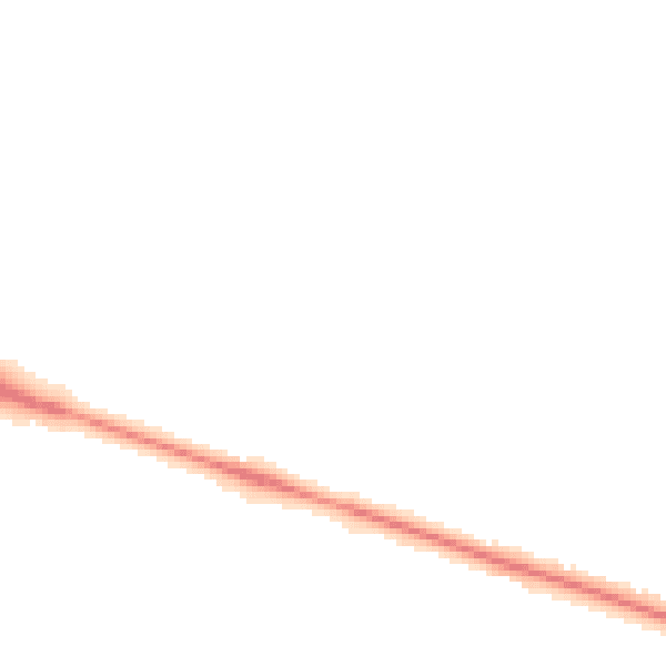Night-time road noise heatmap for HP22 3AS