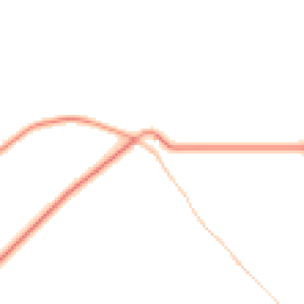 Daytime road noise heatmap for HP27 0RL