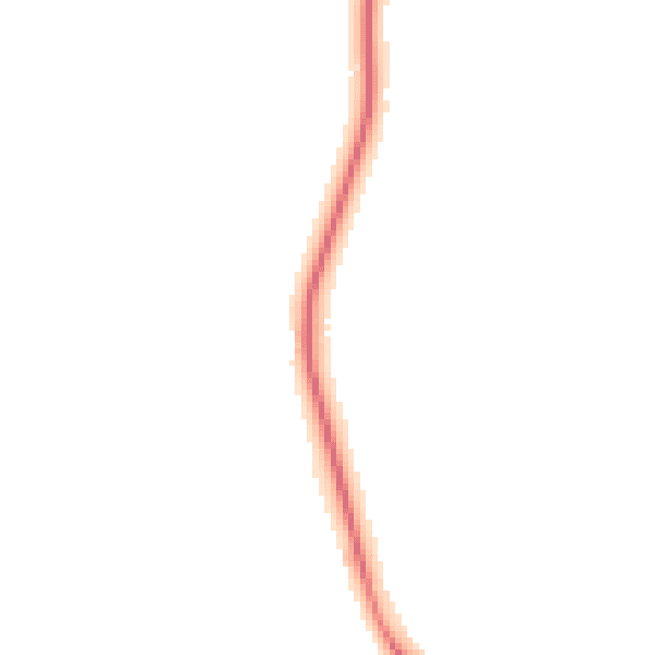 Night-time road noise heatmap for HP27 9NP