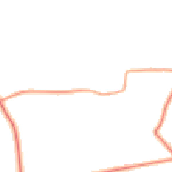 Daytime road noise heatmap for HP27 9NQ