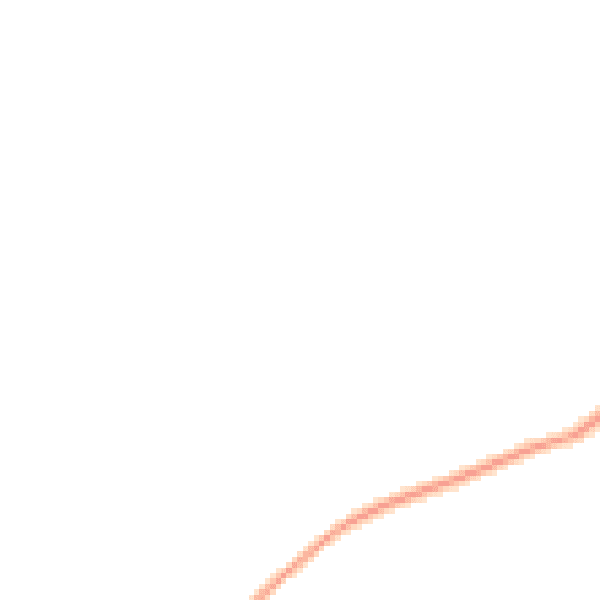 Night-time road noise heatmap for HP27 9RJ