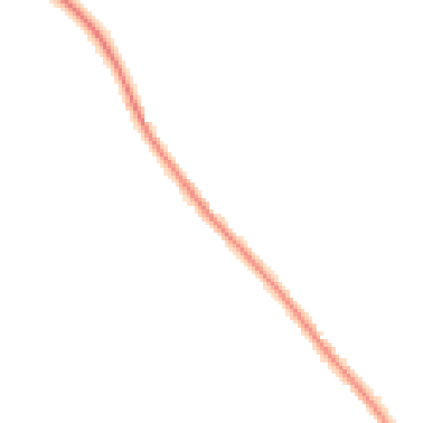 Night-time road noise heatmap for HP27 9SU