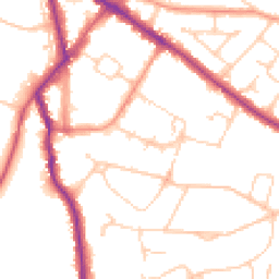 Daytime road noise heatmap for HP6 5AG