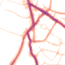 Daytime road noise heatmap for HP6 5BW