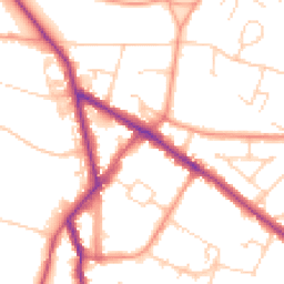 Daytime road noise heatmap for HP6 5EN