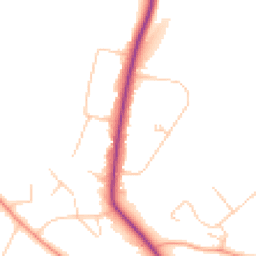 Daytime road noise heatmap for HP6 5PE