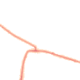 Night-time road noise heatmap for HP6 6JF