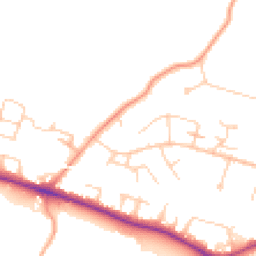 Daytime road noise heatmap for HP6 6PY
