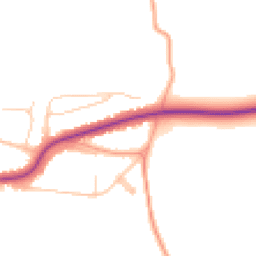 Daytime road noise heatmap for HP6 6SL