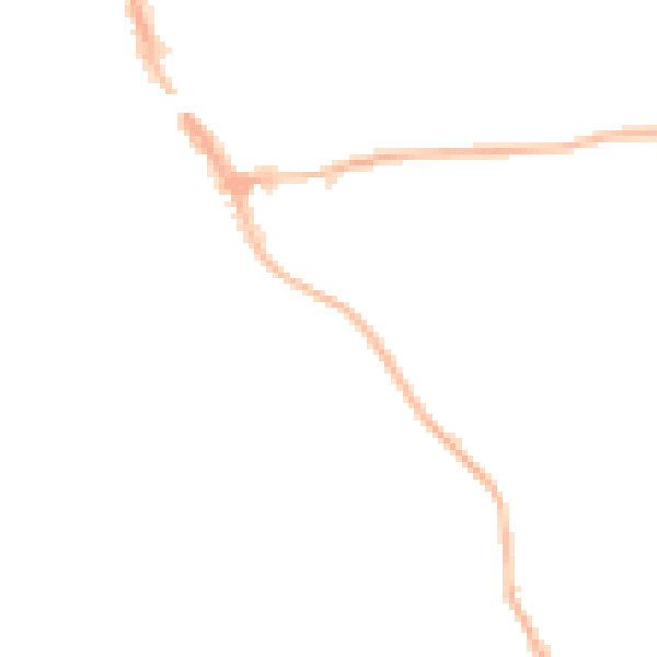 Night-time road noise heatmap for HP9 1AD