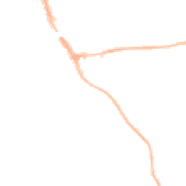 Night-time road noise heatmap for HP9 1AU
