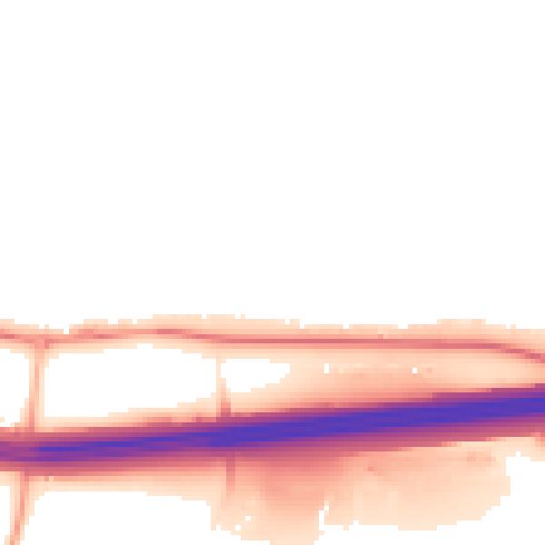 Night-time road noise heatmap for HP9 1BA