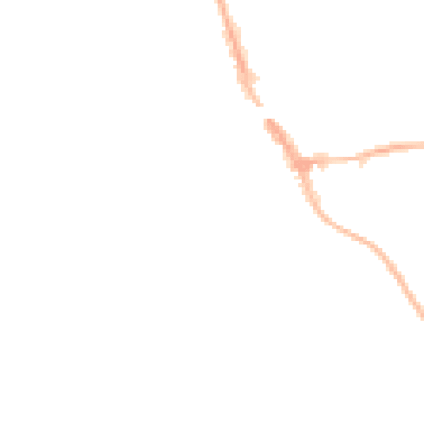 Night-time road noise heatmap for HP9 1HJ