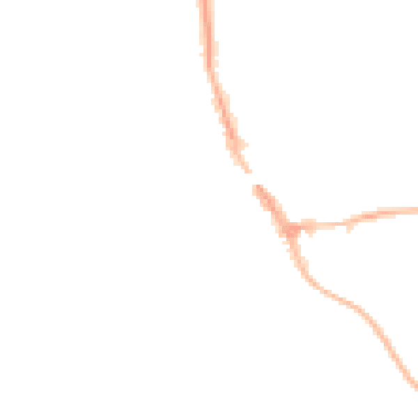 Night-time road noise heatmap for HP9 1HQ