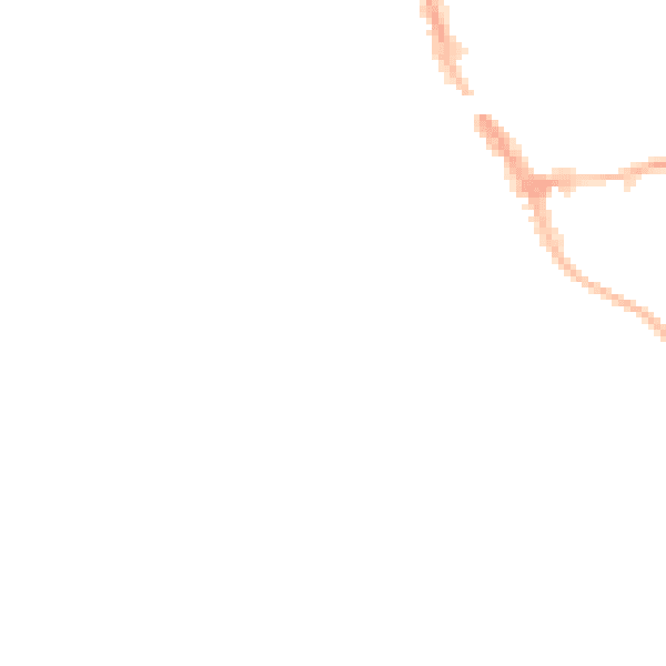 Night-time road noise heatmap for HP9 1PH