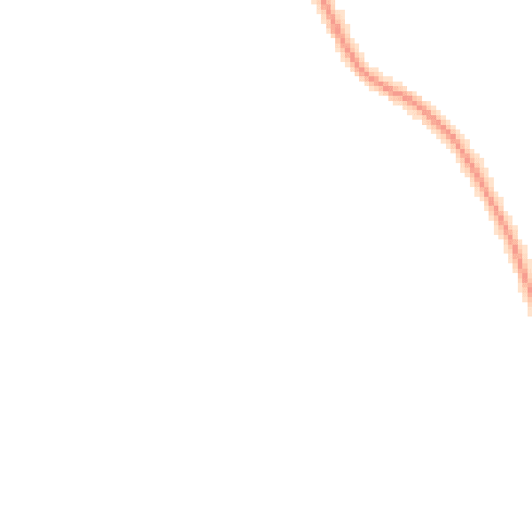 Night-time road noise heatmap for HP9 1XN