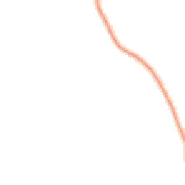 Night-time road noise heatmap for HP9 1XZ