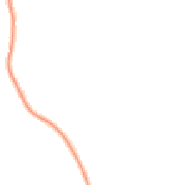 Night-time road noise heatmap for HP9 2AW