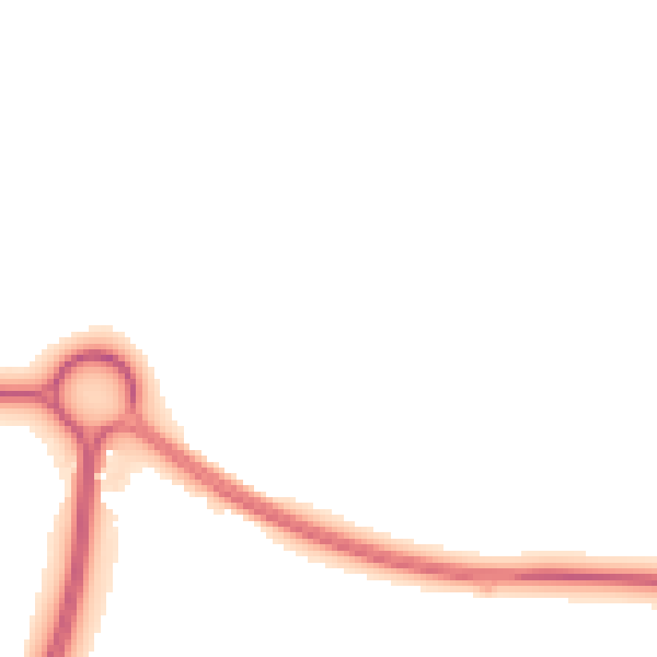 Night-time road noise heatmap for HP9 2RD