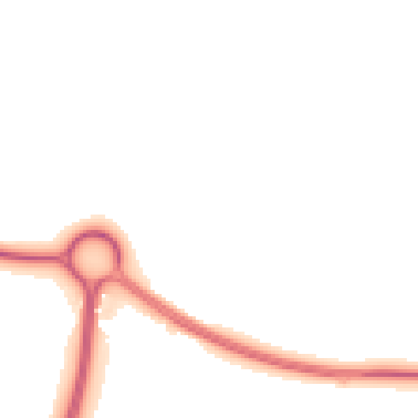 Night-time road noise heatmap for HP9 2RN