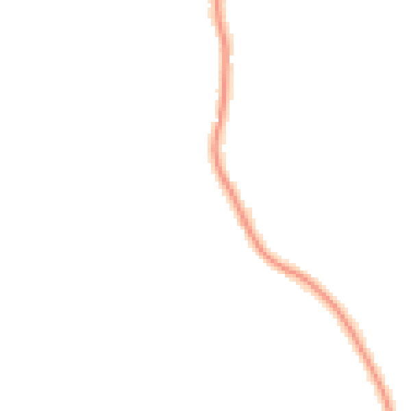 Night-time road noise heatmap for HP9 2SR