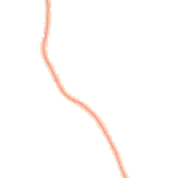 Night-time road noise heatmap for HP9 2TH