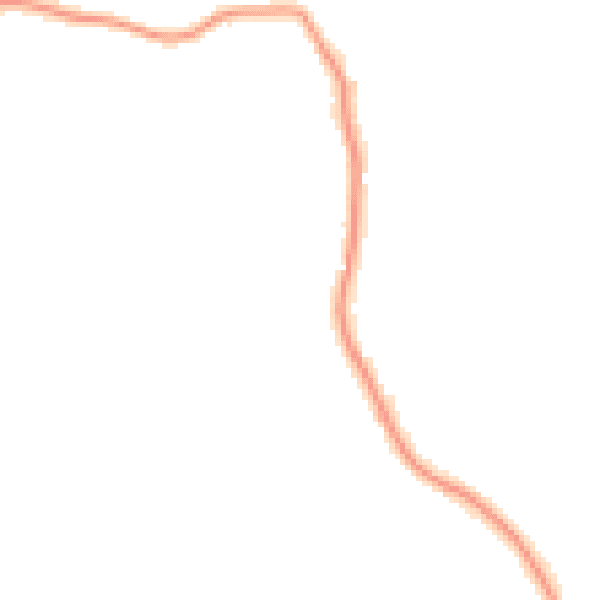 Night-time road noise heatmap for HP9 2TP