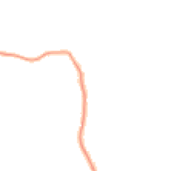 Night-time road noise heatmap for HP9 2TS