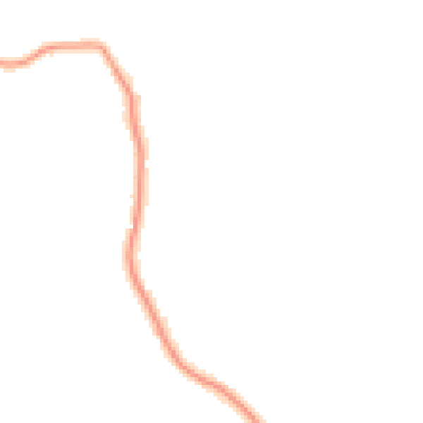 Night-time road noise heatmap for HP9 2UD