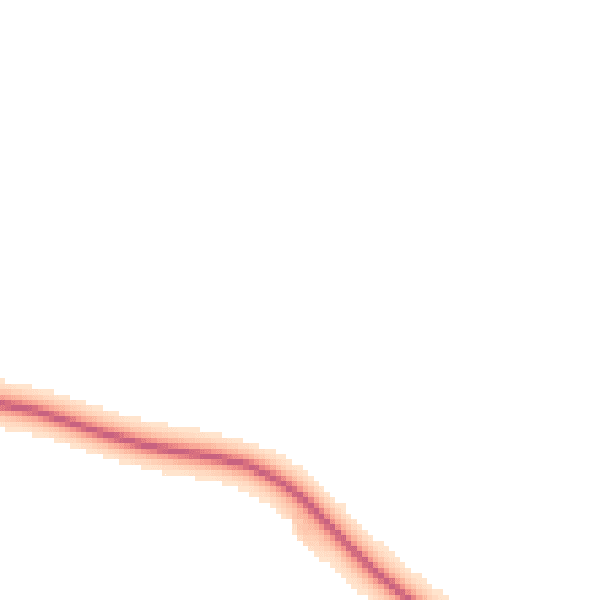 Night-time road noise heatmap for HP9 2XD