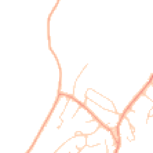 Daytime road noise heatmap for HP9 2XL