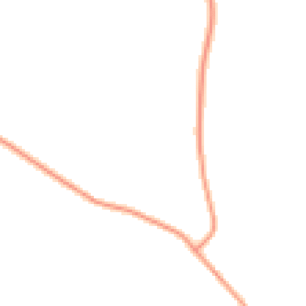 Daytime road noise heatmap for HR1 4DF