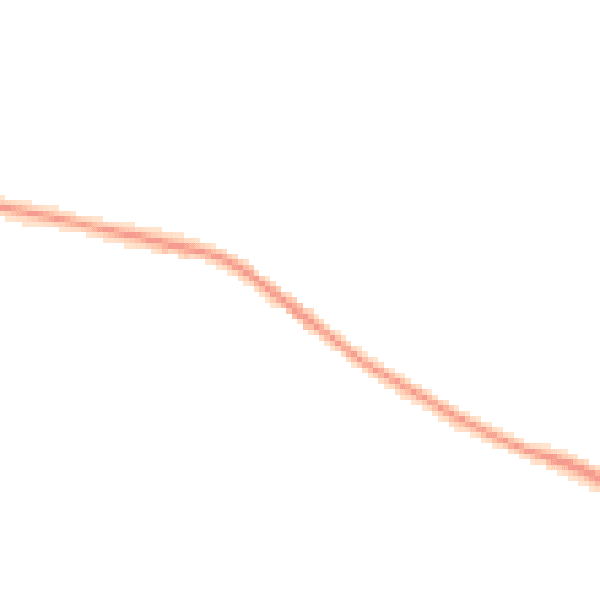Night-time road noise heatmap for HR1 4LH
