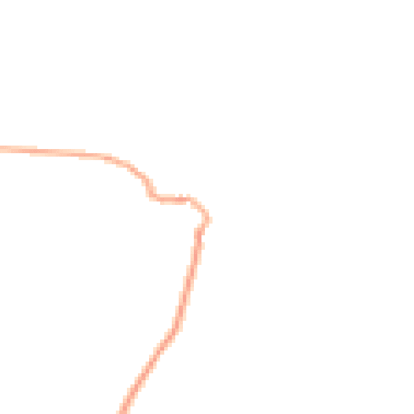 Night-time road noise heatmap for HR1 4LW