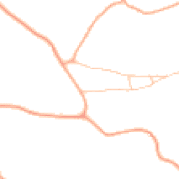 Daytime road noise heatmap for HR3 5HE