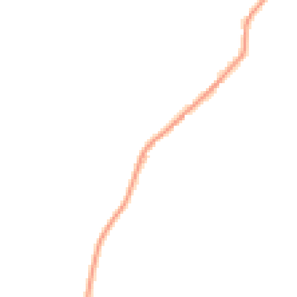 Night-time road noise heatmap for HR3 5HT