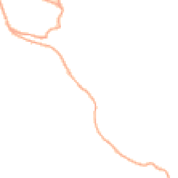 Daytime road noise heatmap for HR3 5RQ