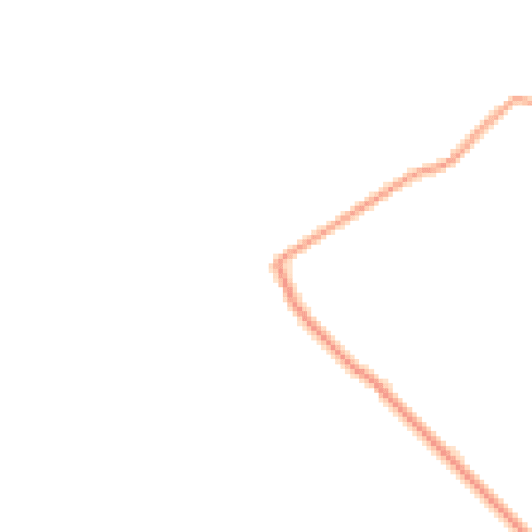 Daytime road noise heatmap for HR3 6AY