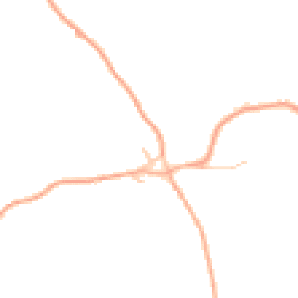 Daytime road noise heatmap for HR3 6DB