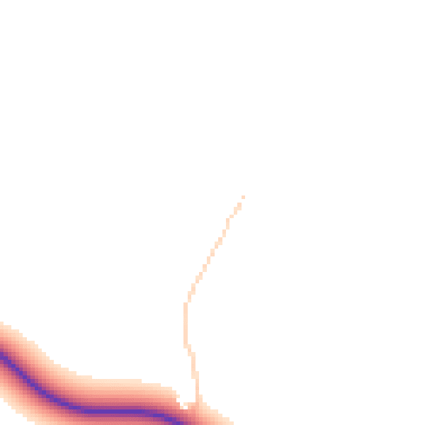 Daytime road noise heatmap for HR3 6DP