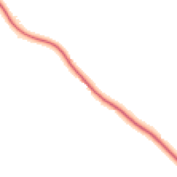 Night-time road noise heatmap for HR3 6DS