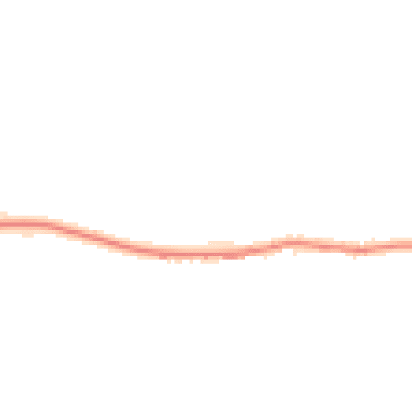 Night-time road noise heatmap for HR3 6FA